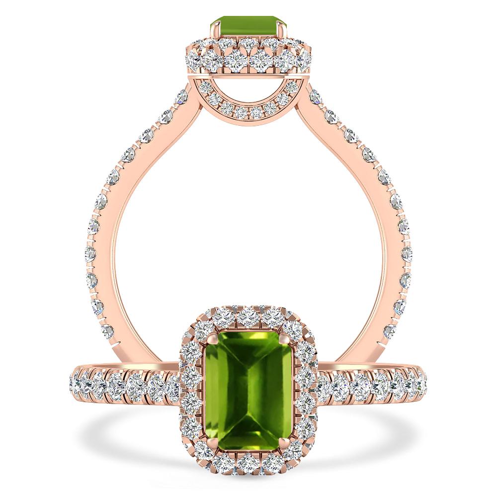 Rose Gold - Peridot