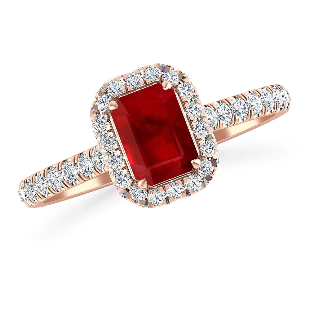 Rose Gold - Ruby