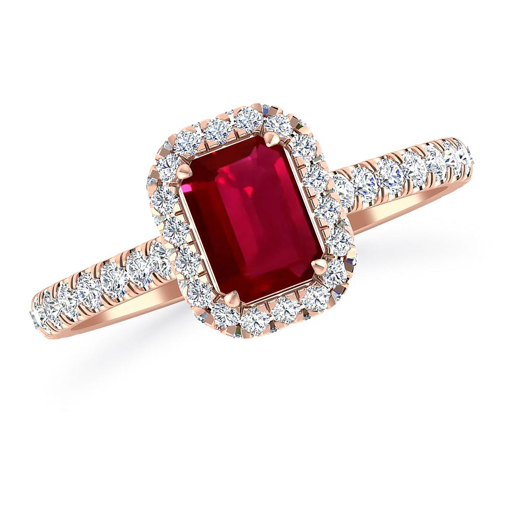 Rose Gold - Ruby