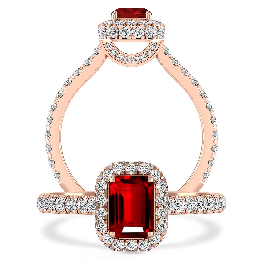 Rose Gold - Ruby