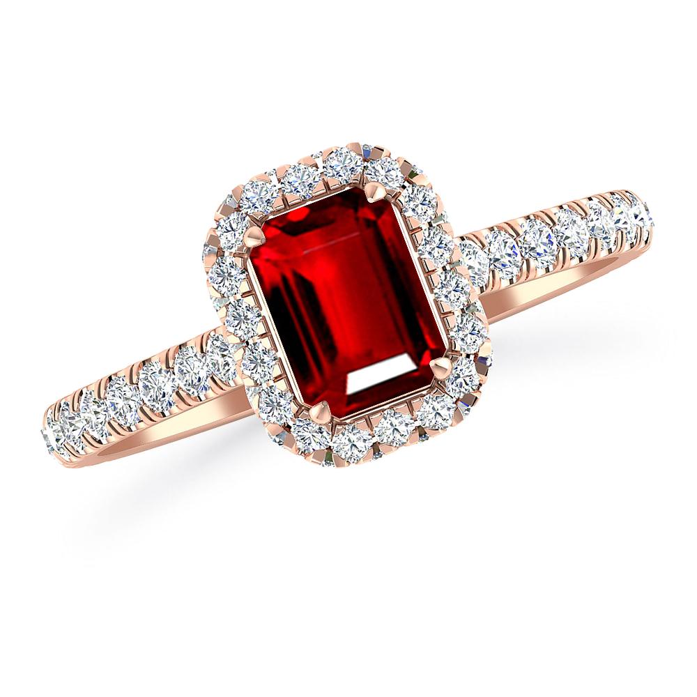 Rose Gold - Ruby