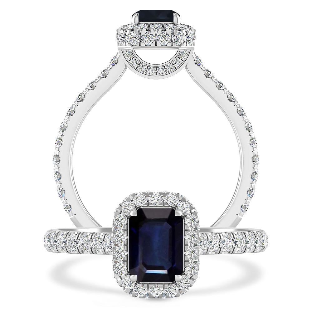 White Gold - Sapphire