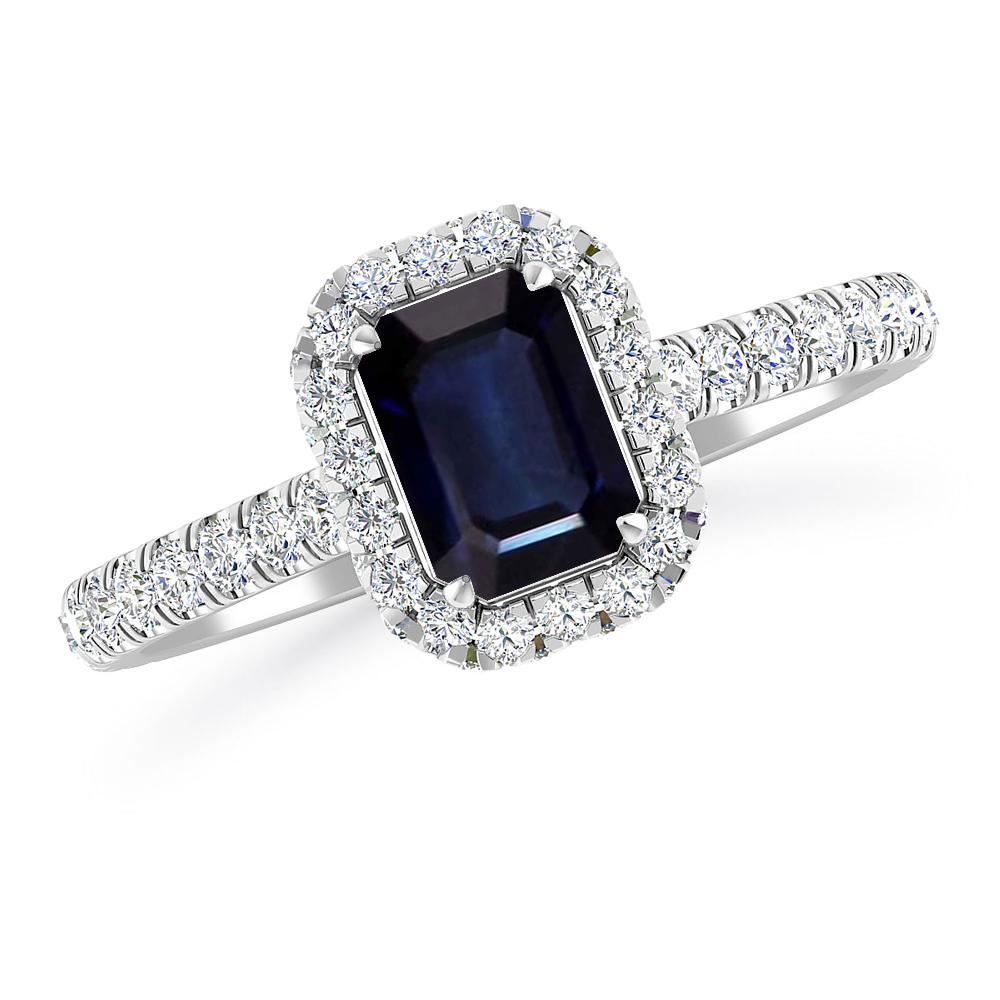 White Gold - Sapphire