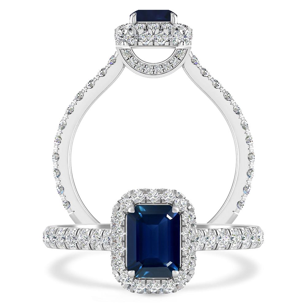 White Gold - Sapphire