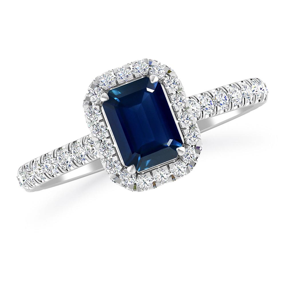 White Gold - Sapphire