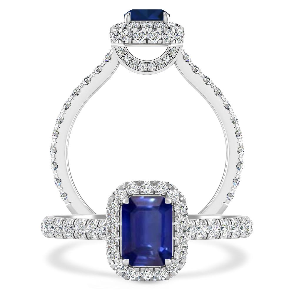 White Gold - Sapphire