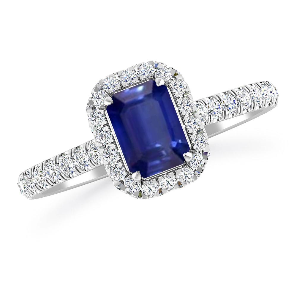 White Gold - Sapphire