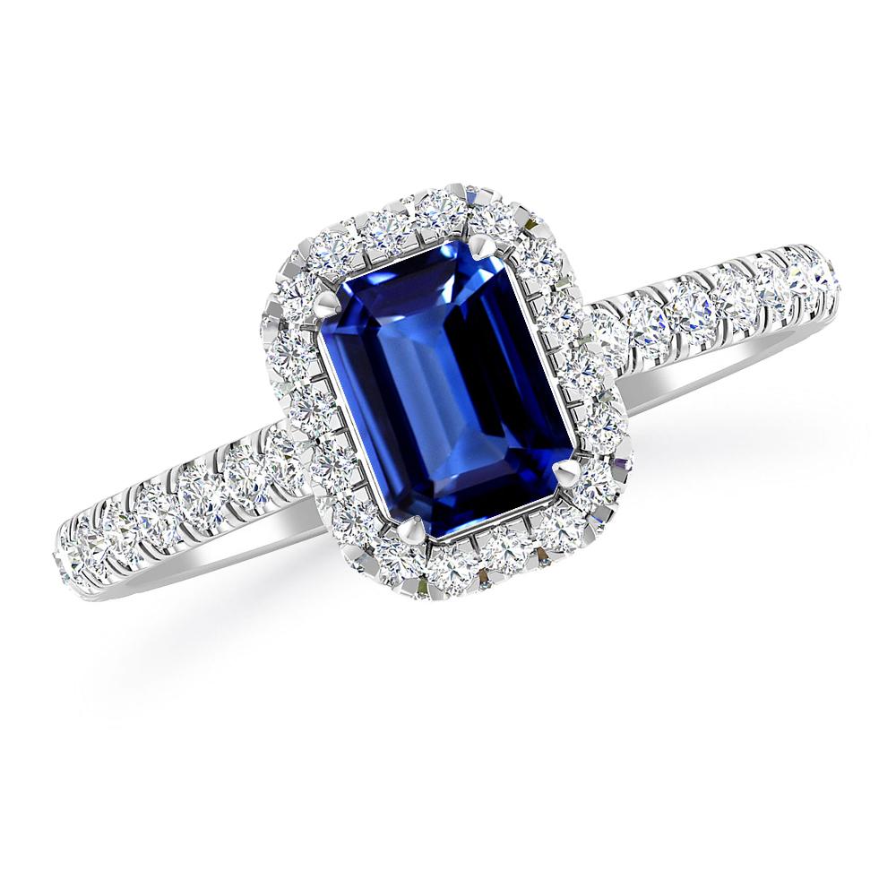 White Gold - Sapphire