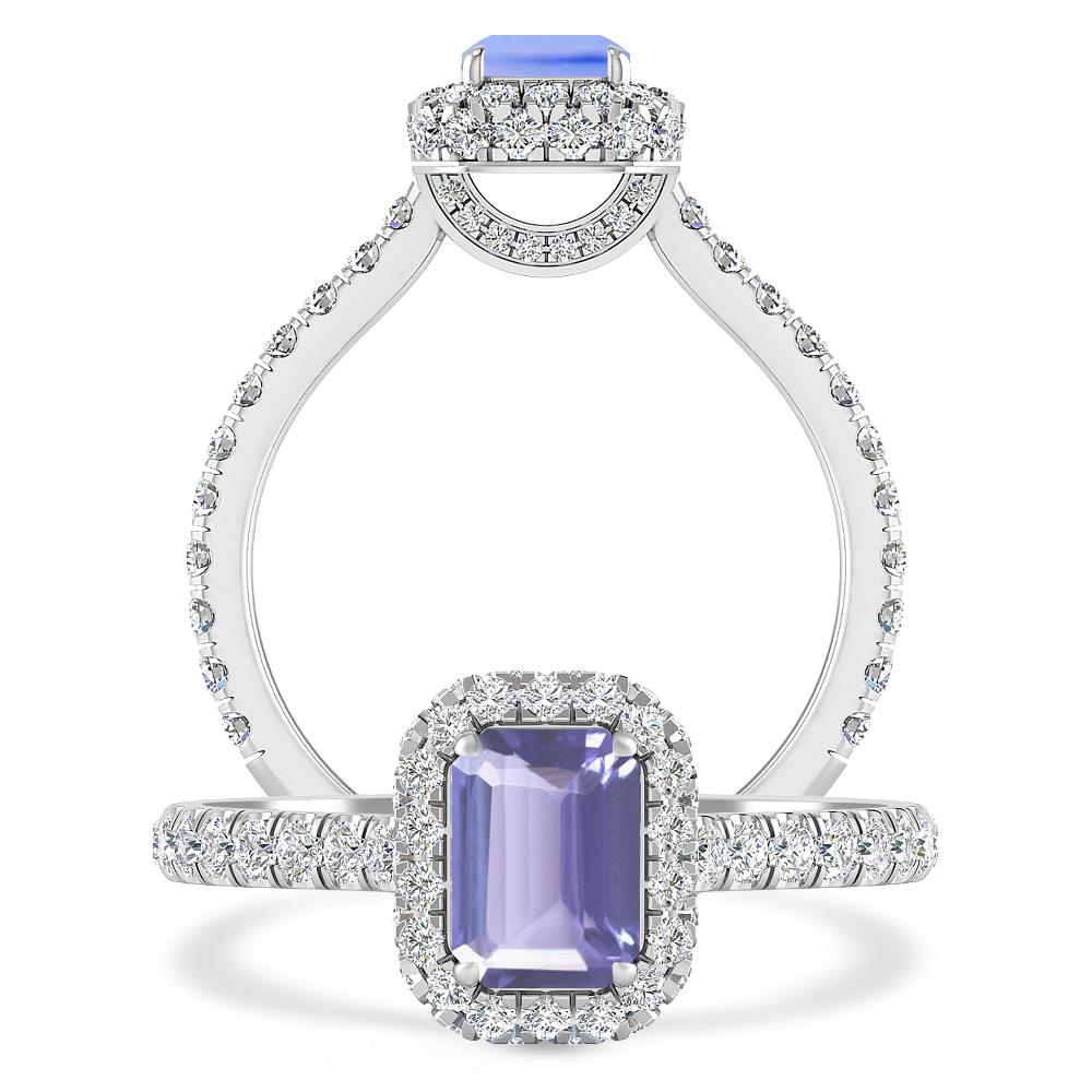 White Gold - Tanzanite