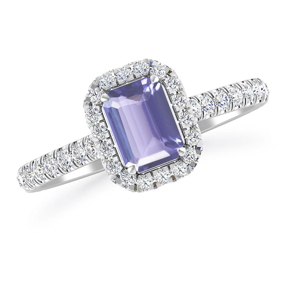 White Gold - Tanzanite
