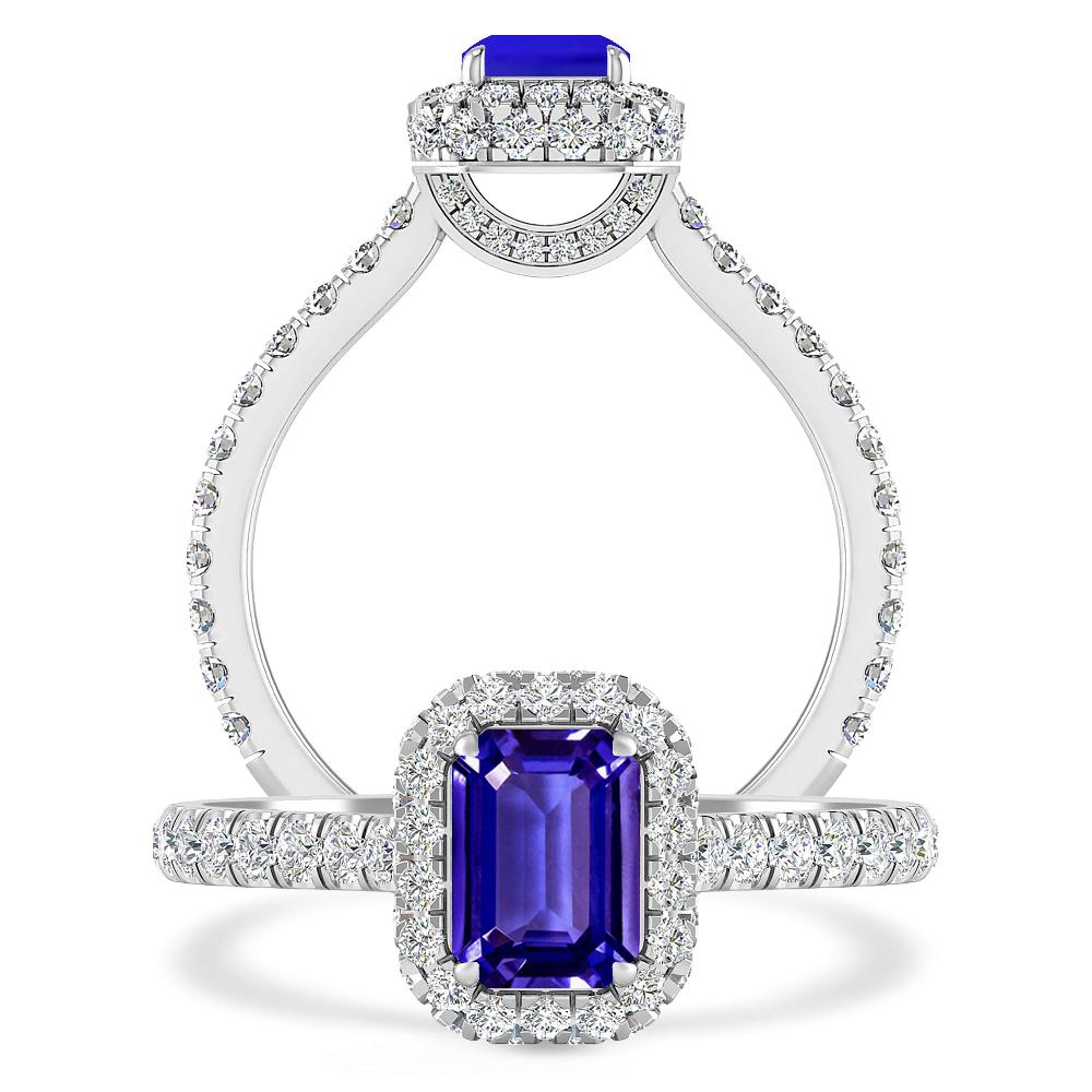 White Gold - Tanzanite