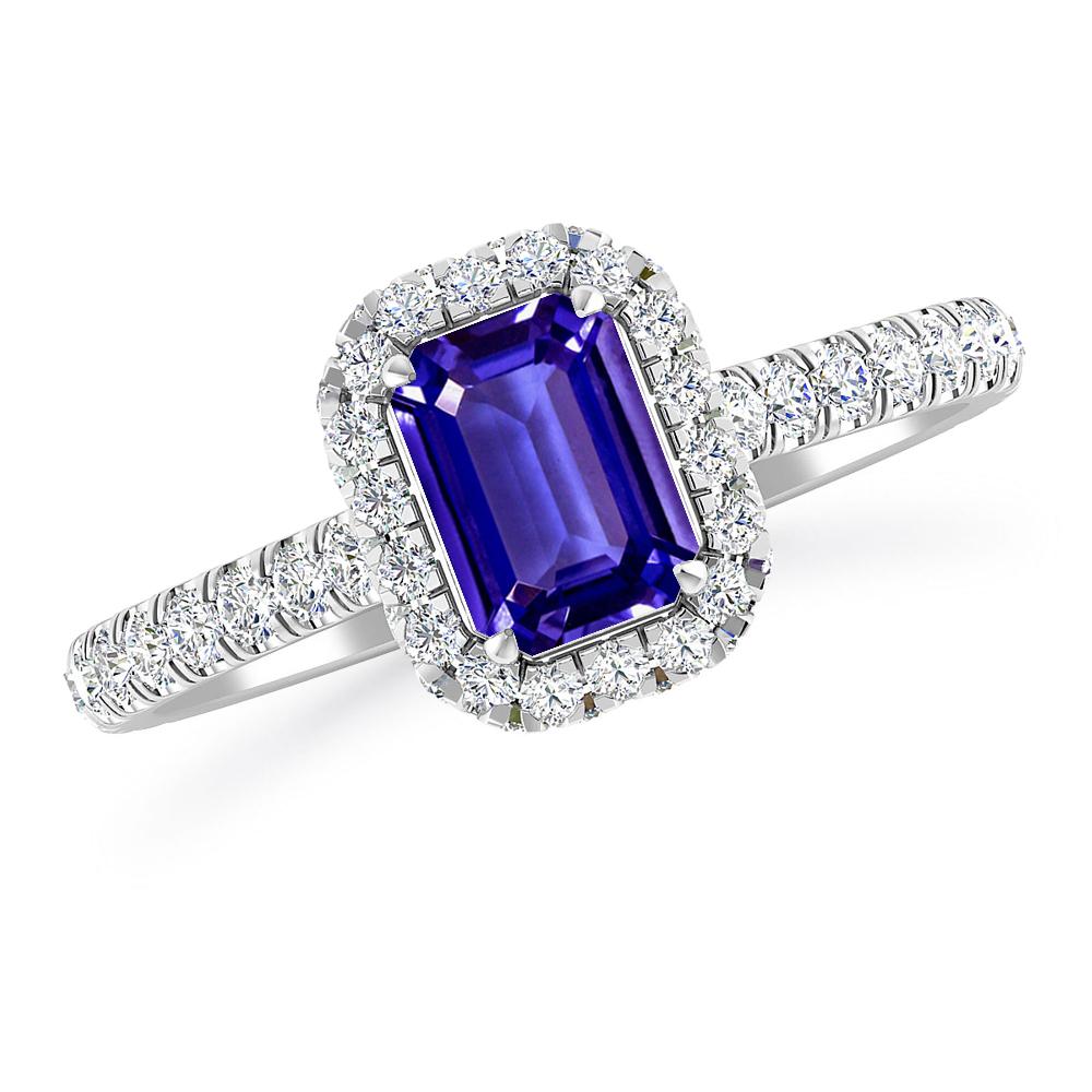 White Gold - Tanzanite