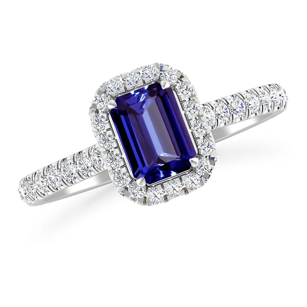 White Gold - Tanzanite
