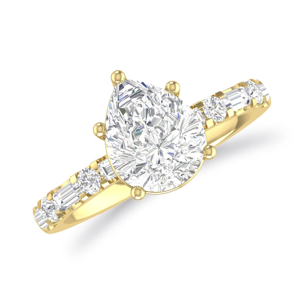 Yellow Gold - Pear