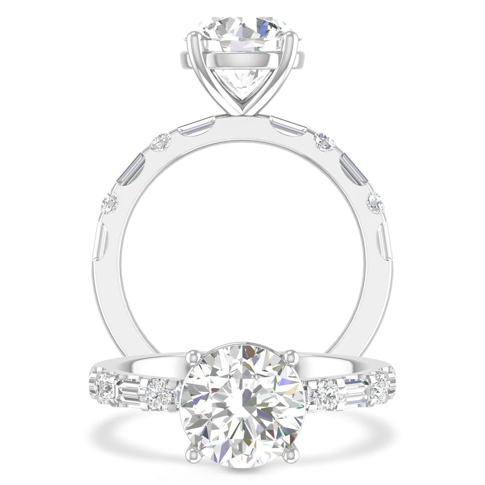 White Gold - Round
