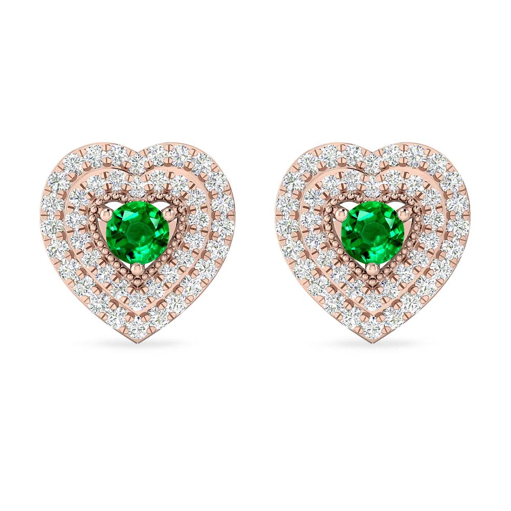 Rose Gold - Emerald