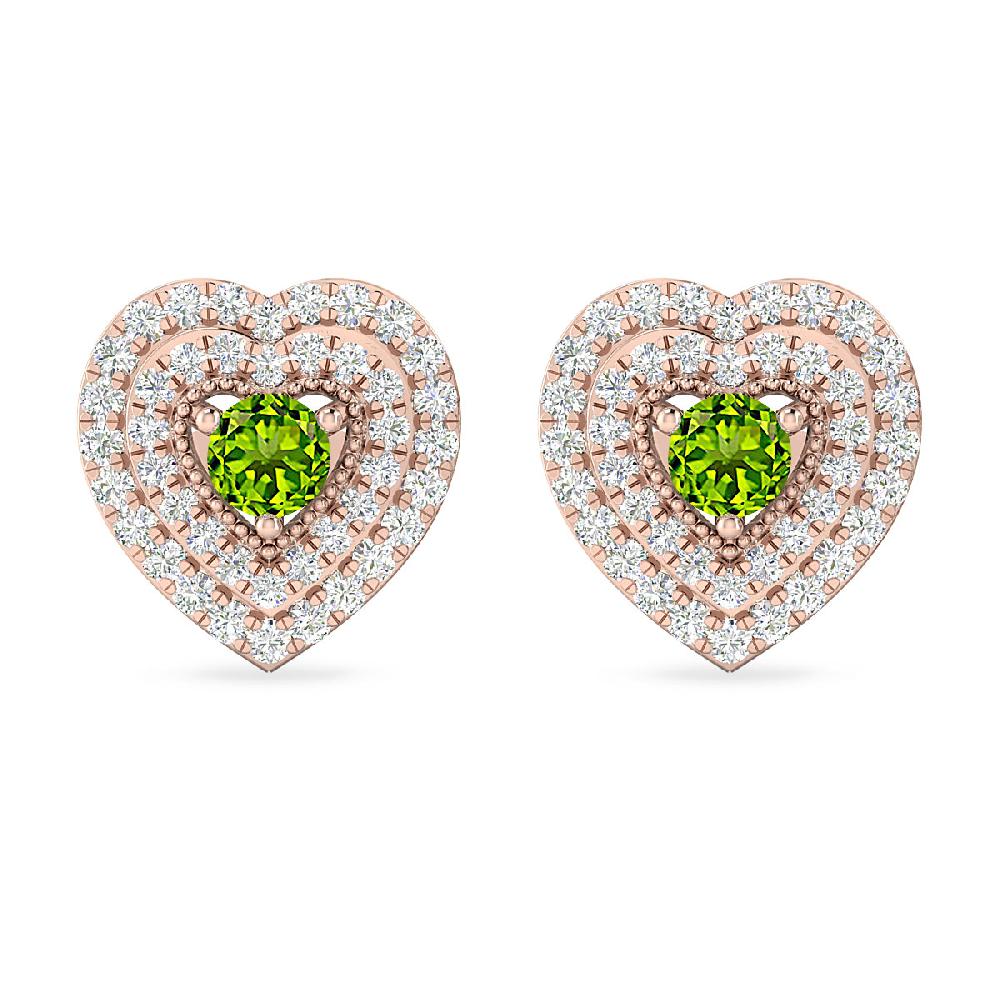 Rose Gold - Peridot