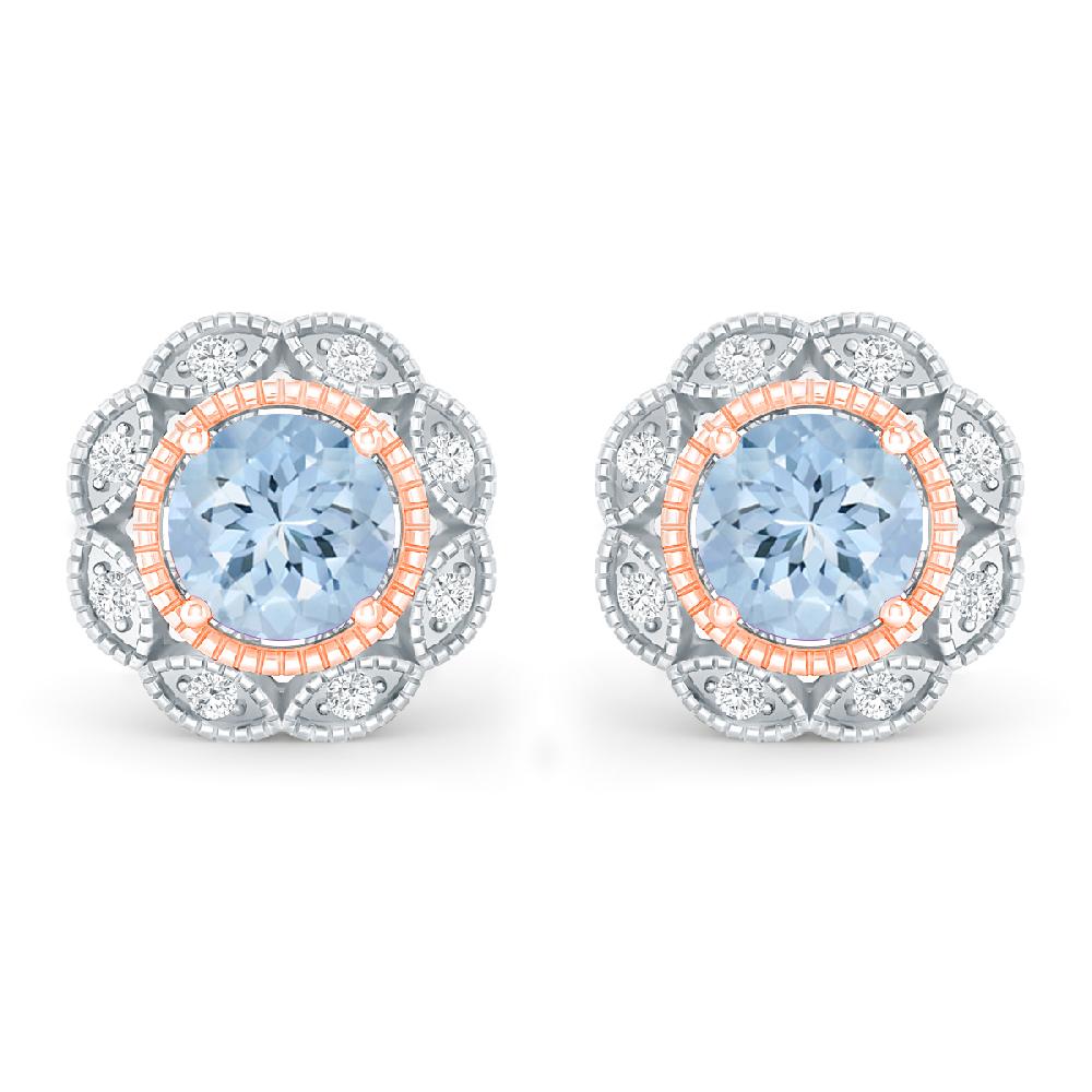 White Gold - Aquamarine