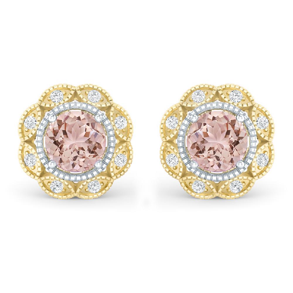 Yellow Gold - Morganite