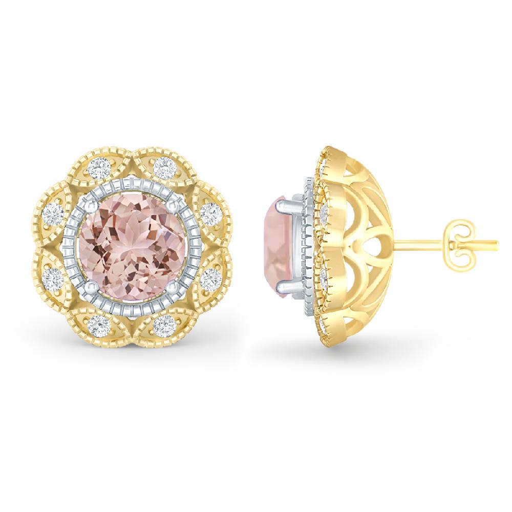 Yellow Gold - Morganite