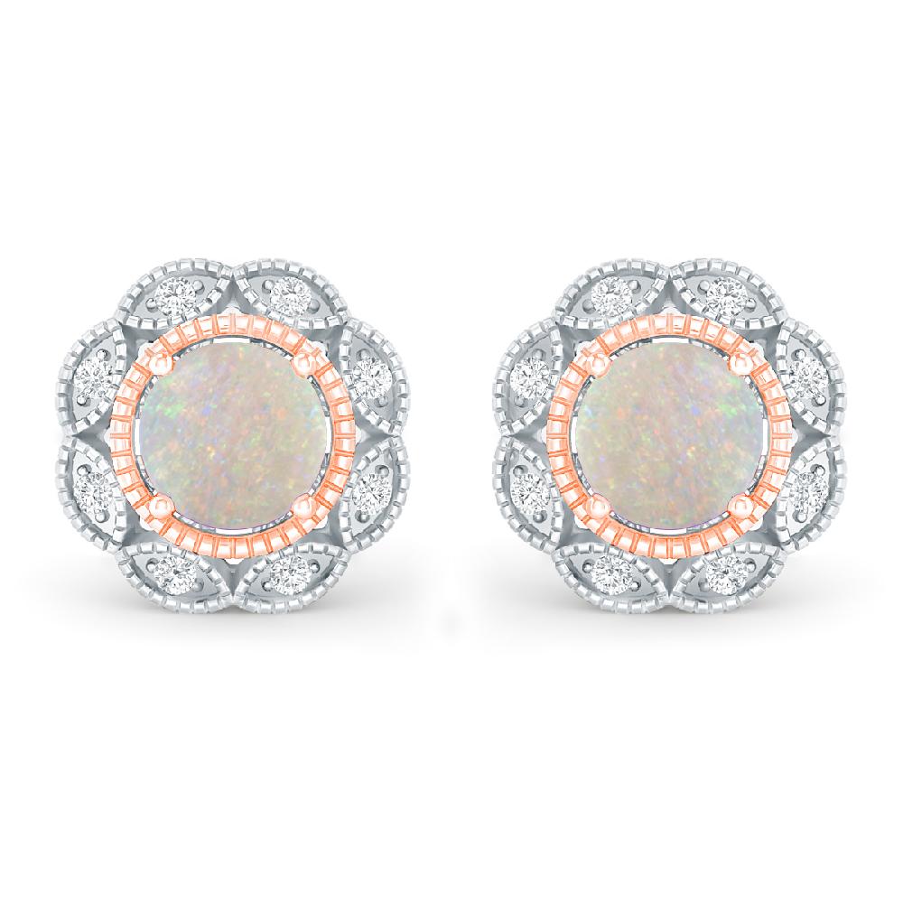 White Gold - Opal