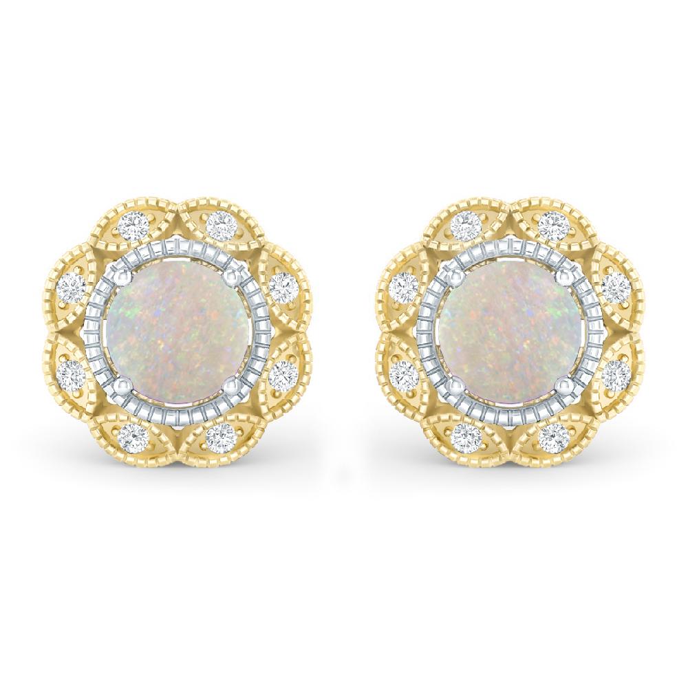 Yellow Gold - Opal