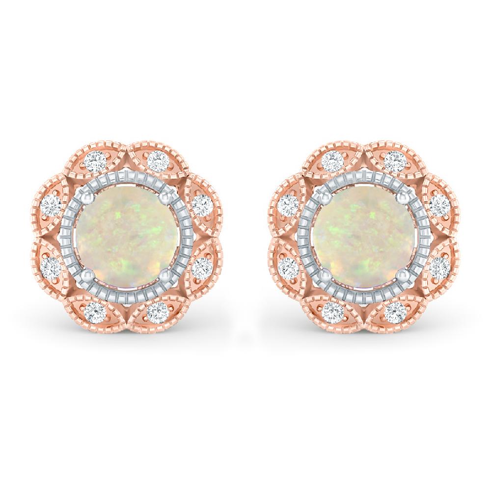Rose Gold - Opal