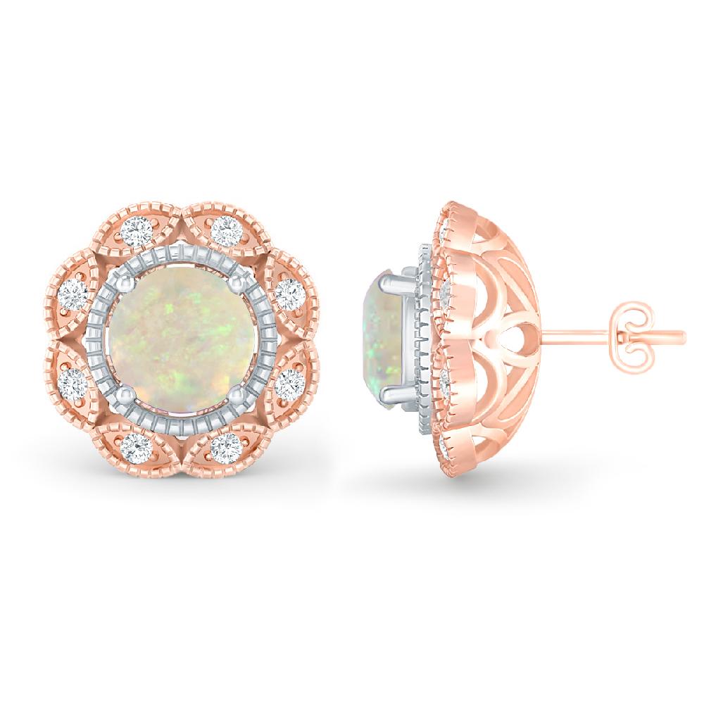 Rose Gold - Opal