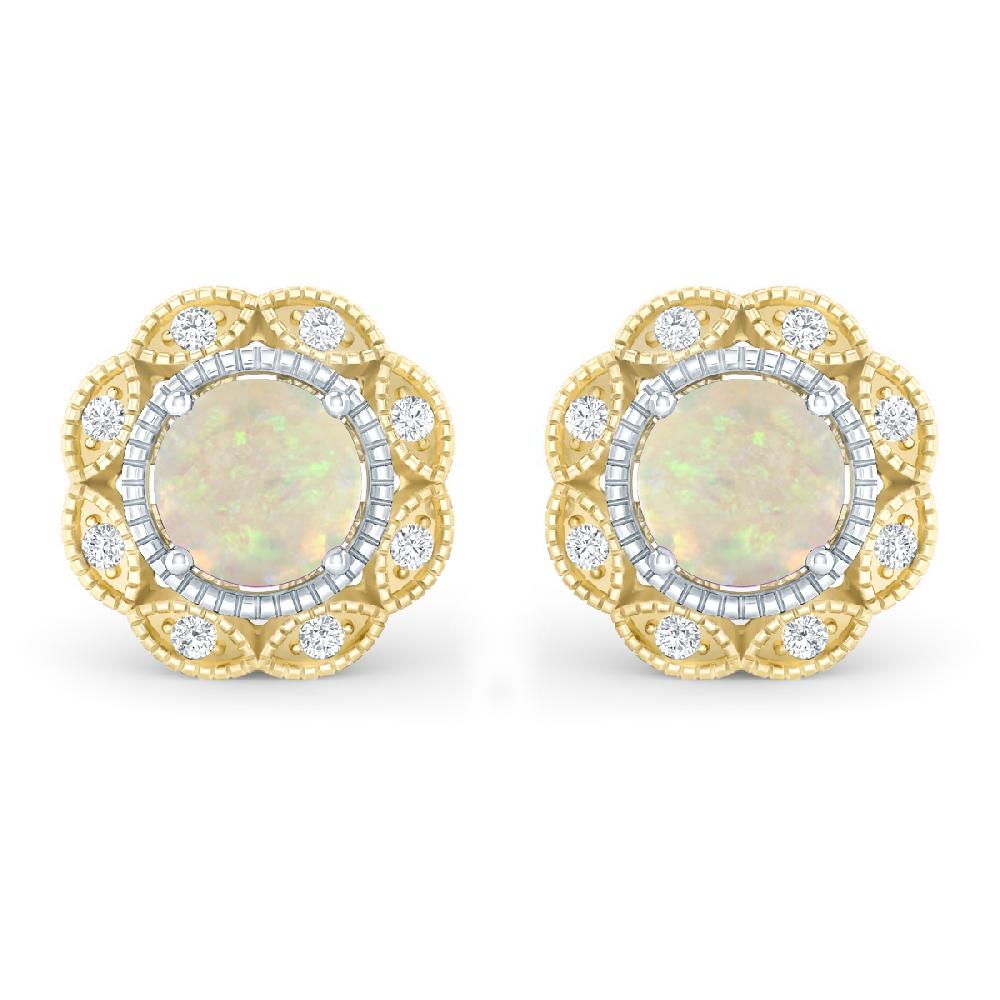Yellow Gold - Opal