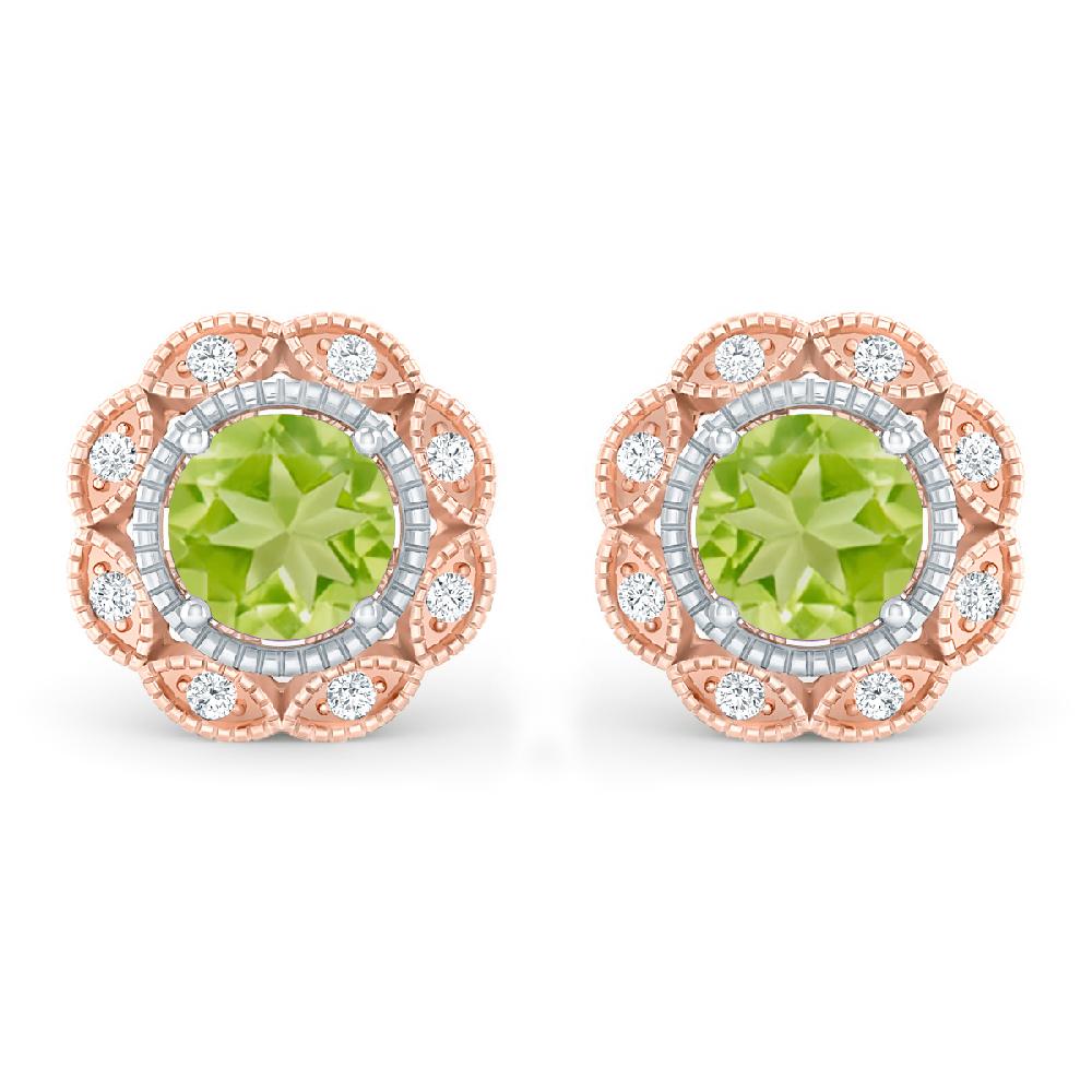 Rose Gold - Peridot