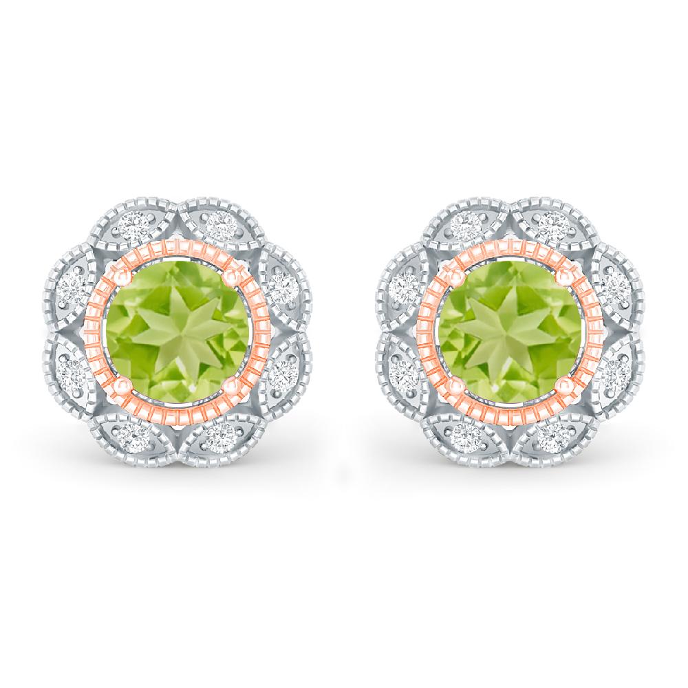 White Gold - Peridot