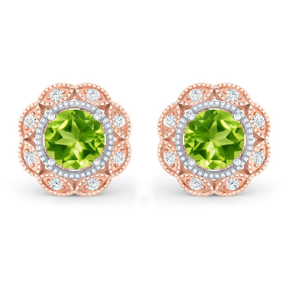 Rose Gold - Peridot