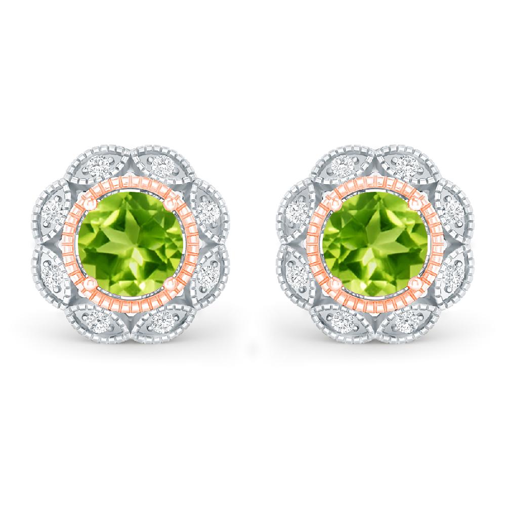 White Gold - Peridot