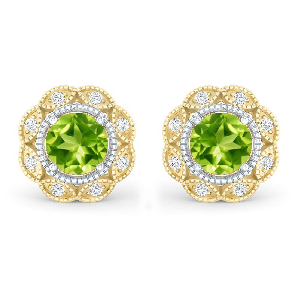 Yellow Gold - Peridot