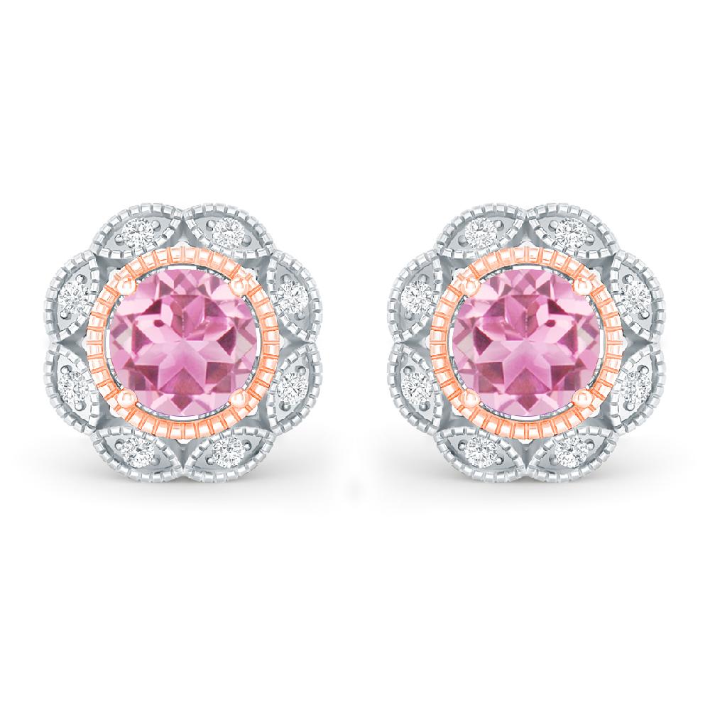 White Gold - Pink Tourmaline