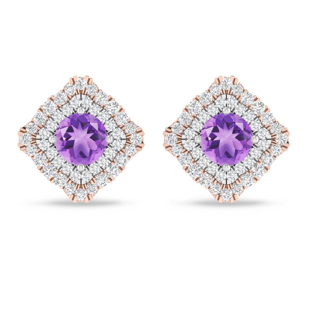 Rose Gold - Amethyst
