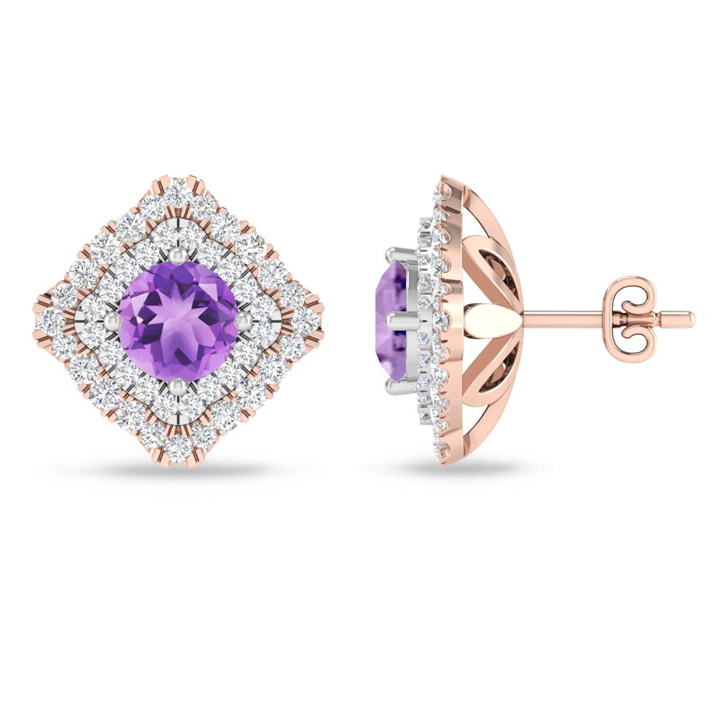 Rose Gold - Amethyst