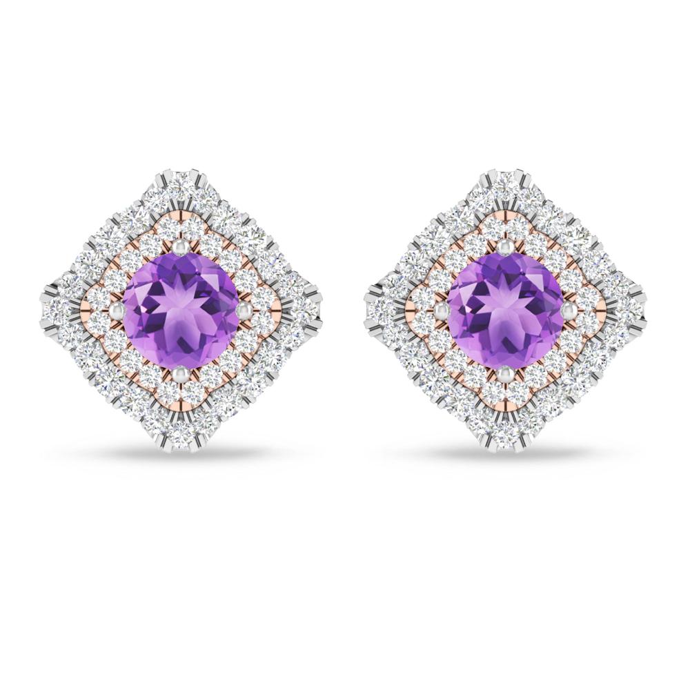 White Gold - Amethyst