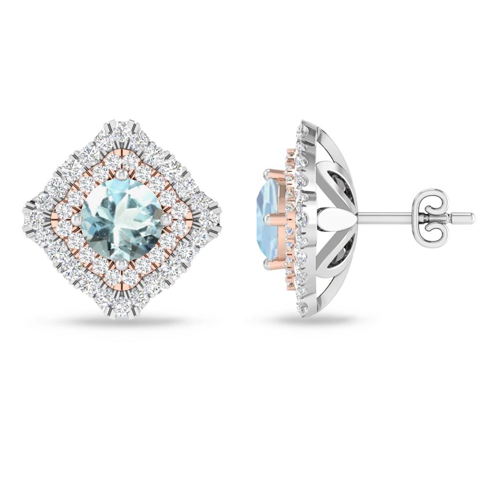 White Gold - Aquamarine