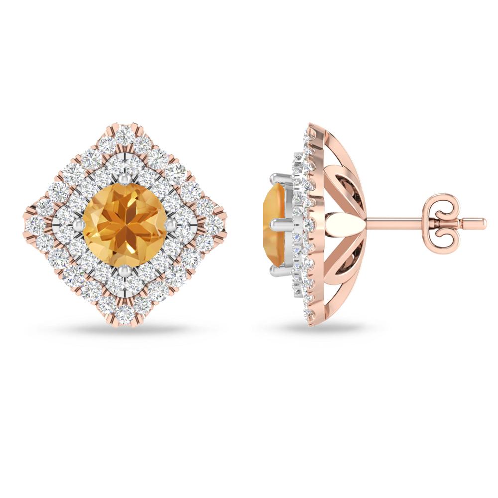 Rose Gold - Citrine