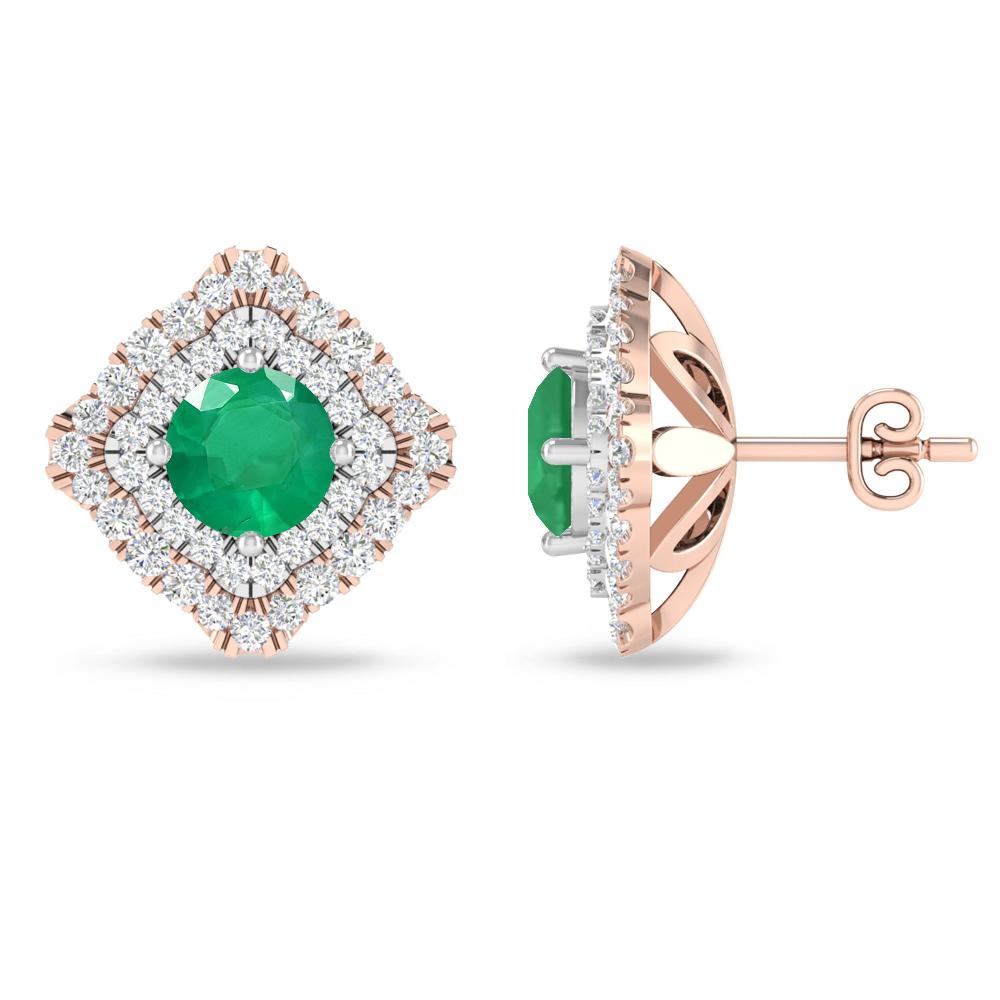 Rose Gold - Emerald