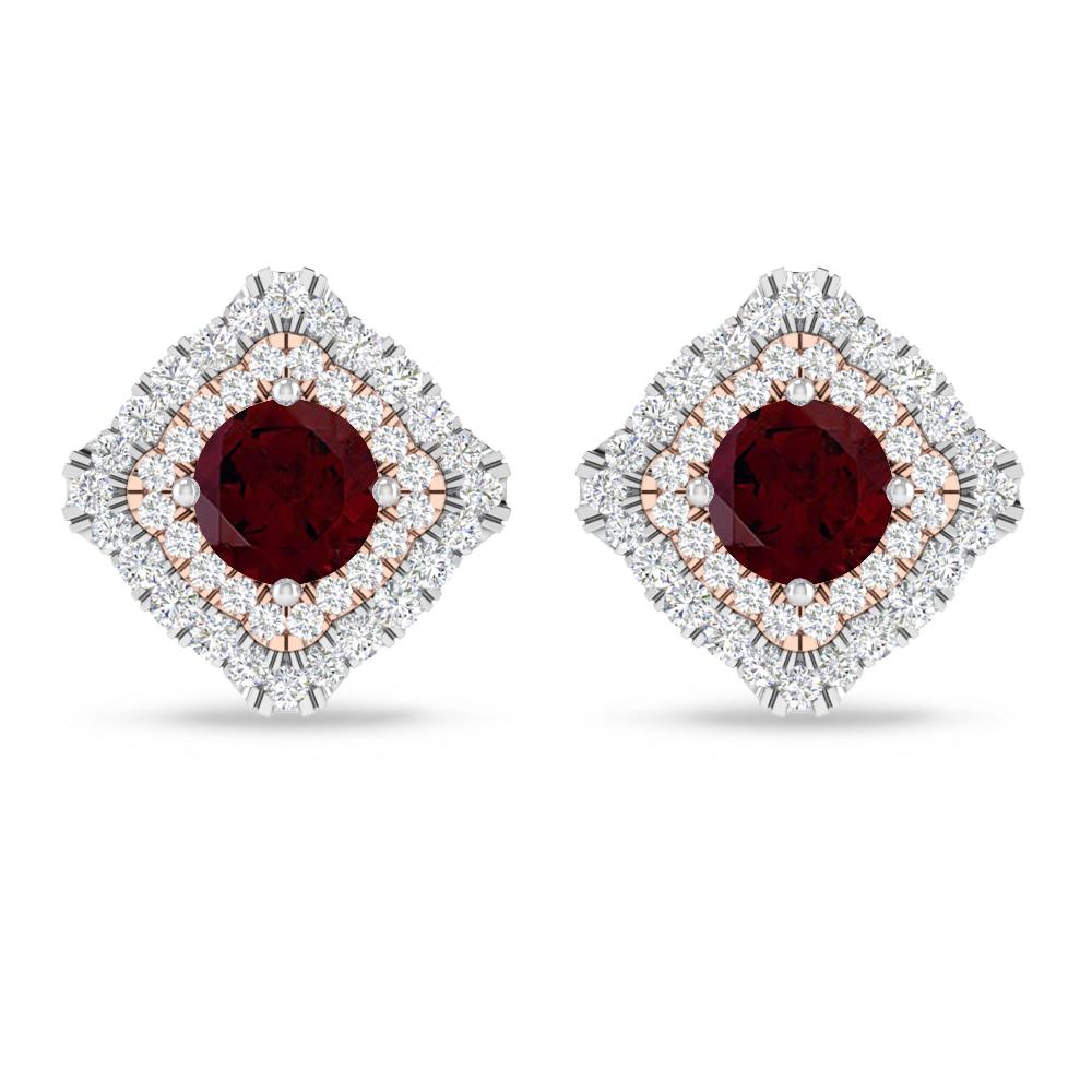 White Gold - Garnet