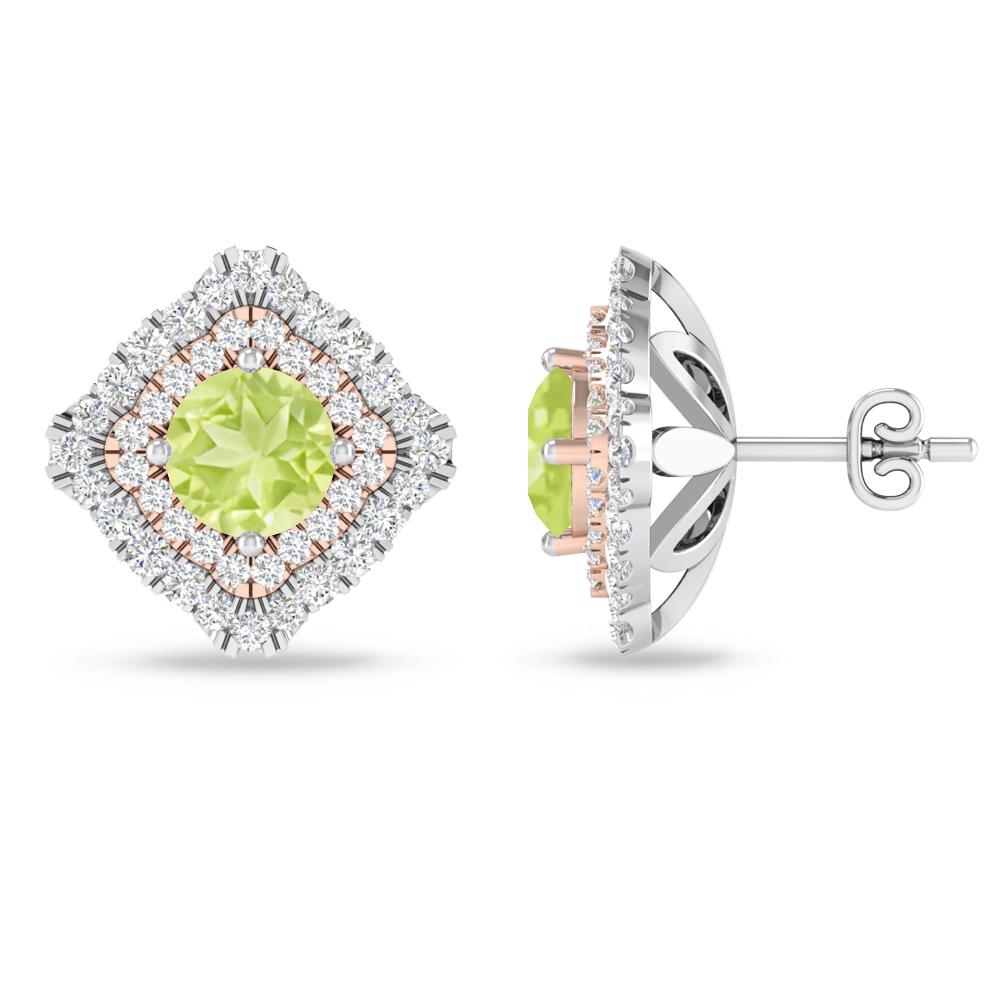 White Gold - Peridot