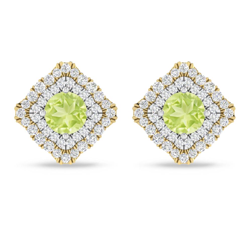 Yellow Gold - Peridot