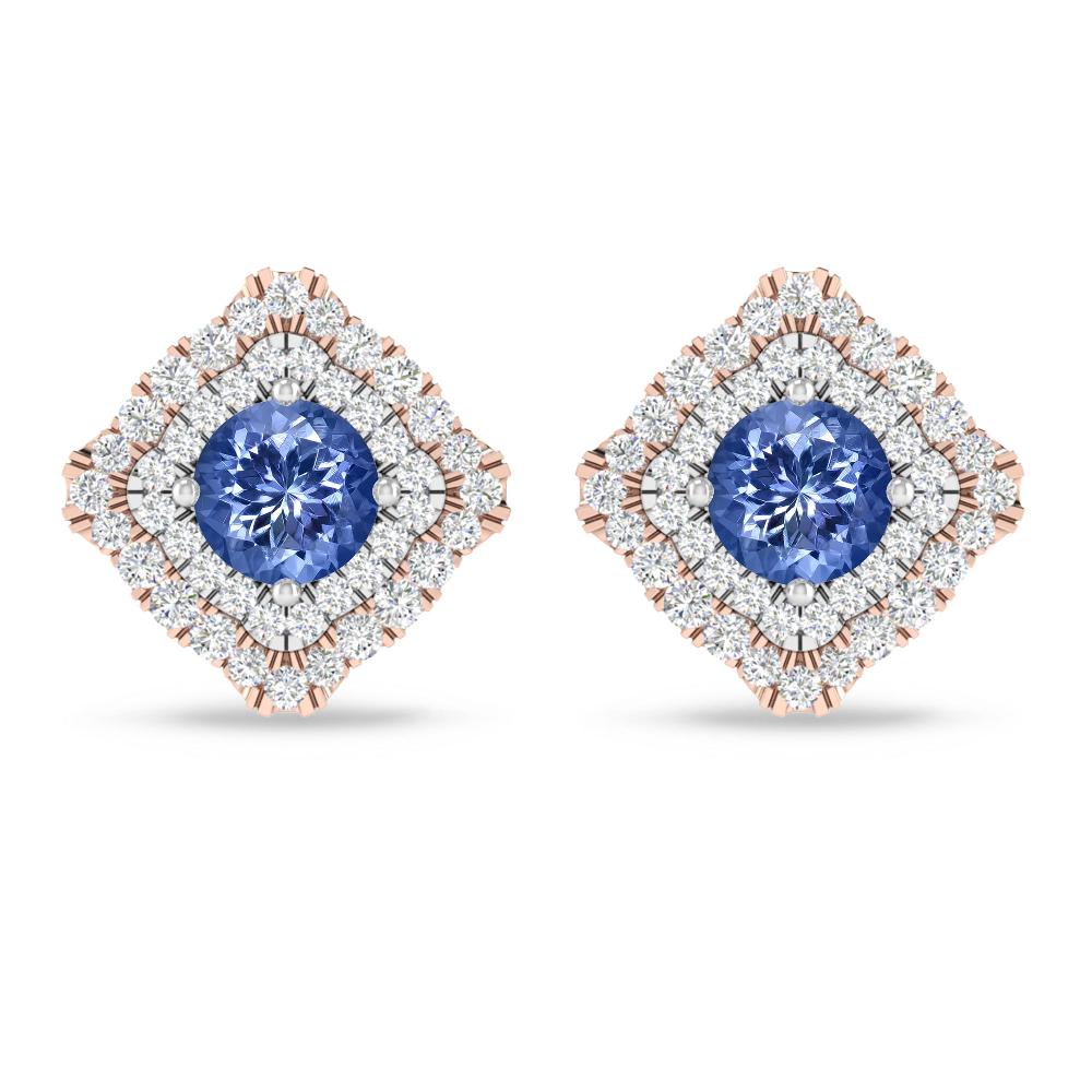 Rose Gold - Tanzanite