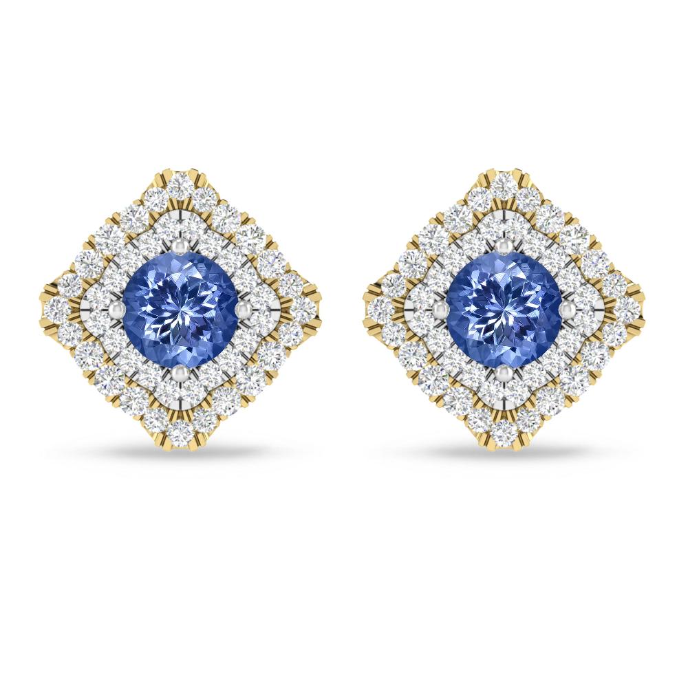 Yellow Gold - Tanzanite