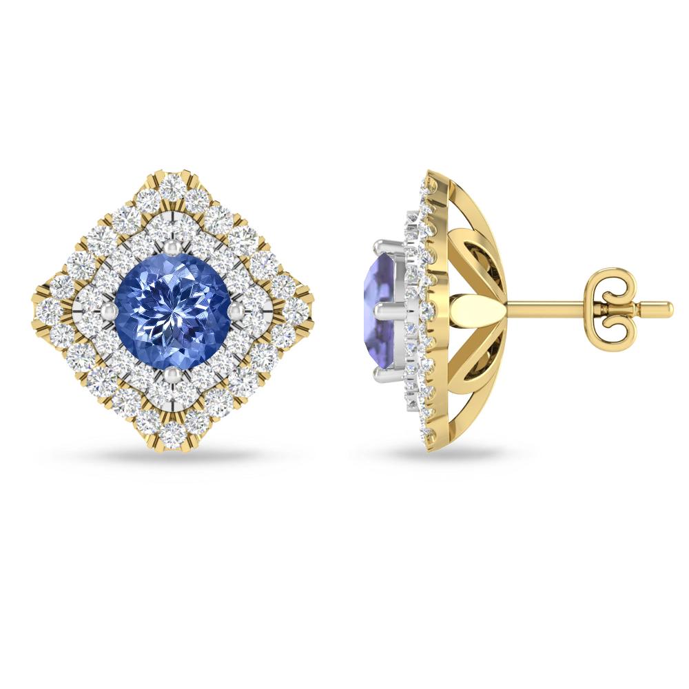 Yellow Gold - Tanzanite