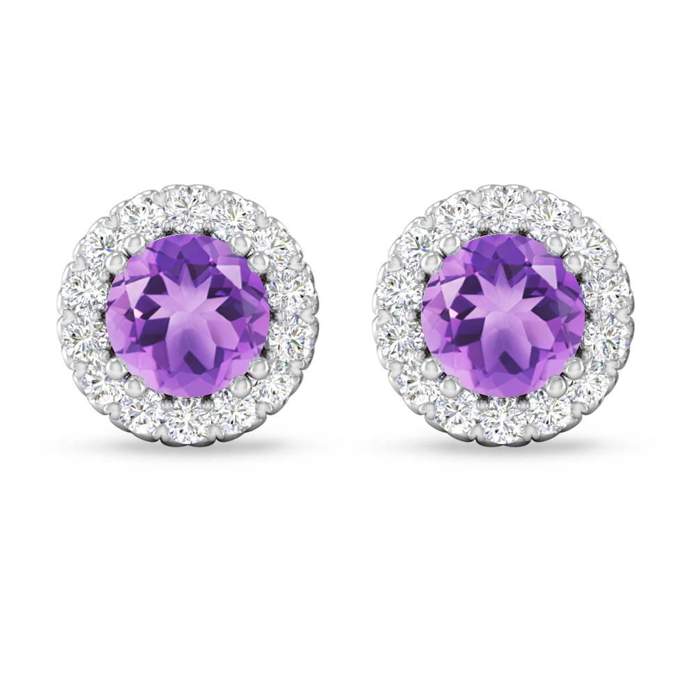 White Gold - Amethyst