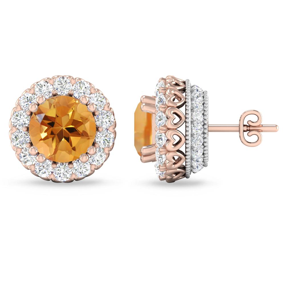 Rose Gold - Citrine