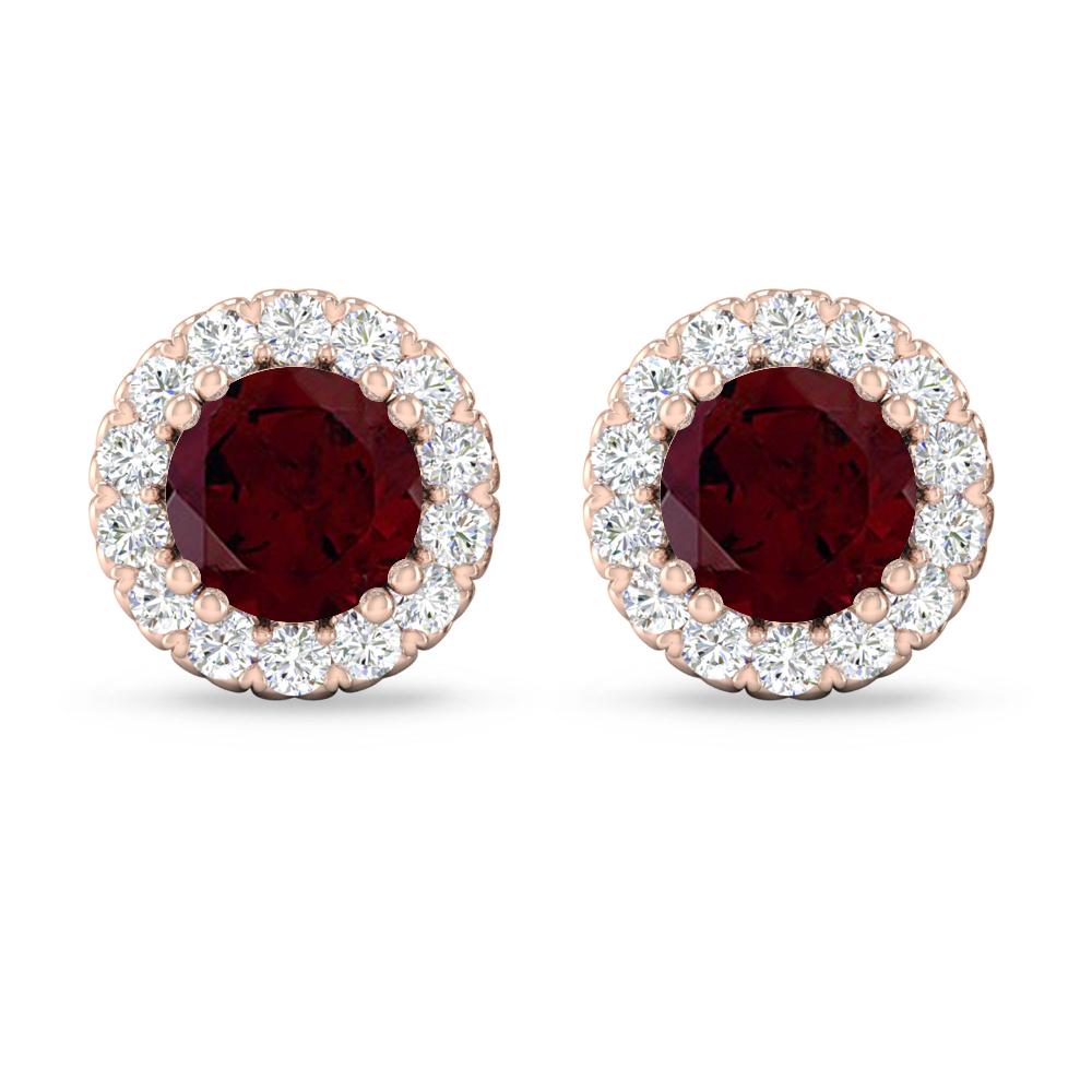 Rose Gold - Garnet